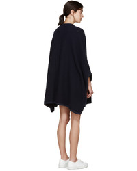 See by Chloe See By Chlo Navy Wool Cape Coat