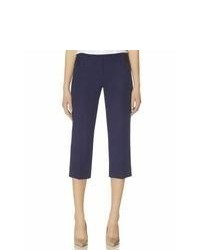 The Limited Cassidy Sateen Crop Pants Navy 10