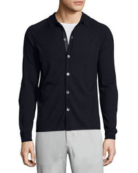 Theory Berner New Sovereign Collared Cardigan