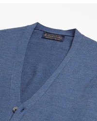 Brooks Brothers Brookstechtm Merino Wool Button Front Cardigan