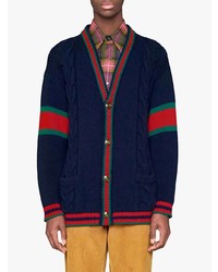 Gucci Cable Knit Cardigan