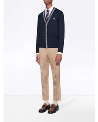 Gucci Cardigan Wool Knit With Bee