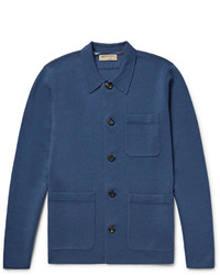 Burberry Cashmere And Cotton Blend Cardigan