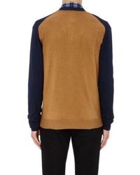 Marc by Marc Jacobs Colorblocked Cardigan Navy Size Na