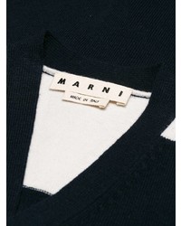 Marni Contrasting Panel Cardigan