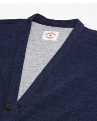 Brooks Brothers Double Knit Pique Cardigan