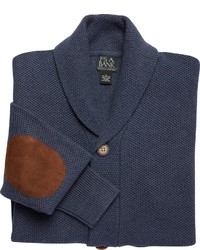 Executive Cotton Cardigan Sweater