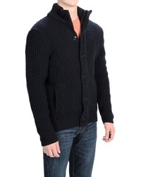 Barbour Harvey Lambswool Cardigan Sweater Button Front