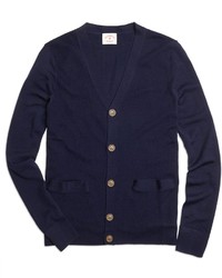 Brooks Brothers Merino Button Front Cardigan