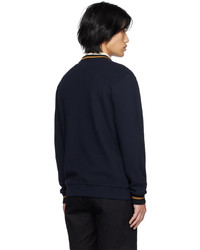 Fred Perry Navy Cardigan