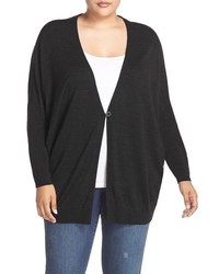 Sejour Plus Size Dolman Sleeve Merino Blend Cardigan