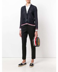 Thom Browne Relaxed Fit V Neck Cardigan