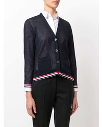Thom Browne Relaxed Fit V Neck Cardigan