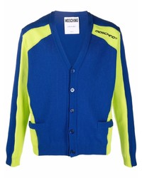 Moschino Two Tone Panelled Cardigan