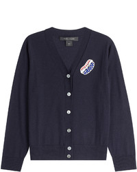 Marc Jacobs Wool Cardigan With Patch