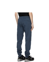 Stone Island Blue Cargo Lounge Pants