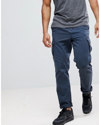 Solid Cargo Trouser With Belt