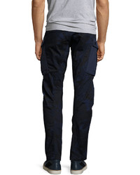 G Star G Star Rovic 3d Tapered Cargo Pants Blue Camo