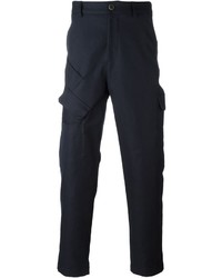 MSGM Angled Pockets Detail Cargo Pants