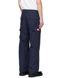 Kenzo Navy Cargo Pants