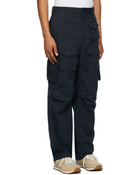 Engineered Garments Navy Fa Cargo Pants