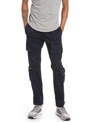 KUWALLA Stretch Cotton Utility Pants In Navy At Nordstrom