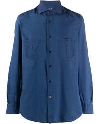 Mazzarelli Buttoned Denim Shirt