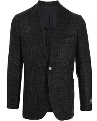 Man On The Boon. Check Pattern Single Breasted Blazer