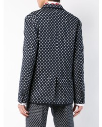 Gucci Check Print Blazer Jacket