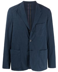 PS Paul Smith Checked Buttoned Blazer