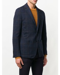 Canali Grid Check Blazer