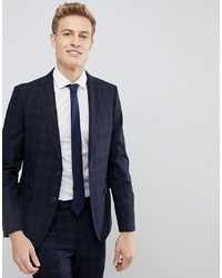 MOSS BROS Moss London Skinny Suit Jacket In Check