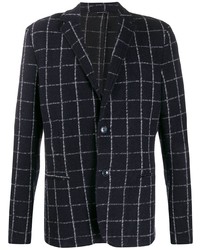 Daniele Alessandrini Plaid Print Blazer