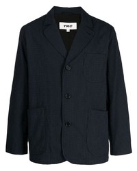 YMC Scuttlers Checked Single Breasted Blazer