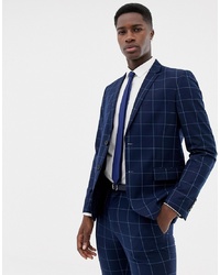 ONLY & SONS Slim Checked Suit Jacket