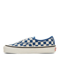Vans Blue And Off White Anaheim Factory 44dx Sneakers