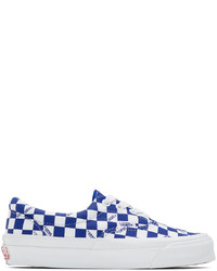 Vans Blue White Og Era Lx Sneakers