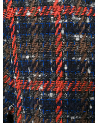 Etro Woven Check Pattern Coat