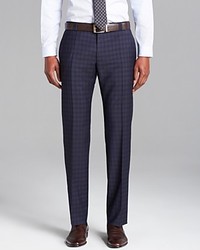 Hugo Himmer Check Suit Trousers Regular Fit