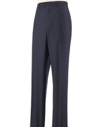 Jos. A. Bank Signature Tailored Fit Box Check Plain Front Trousers