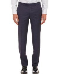 Piattelli Check Worsted Wool Elliot Trousers