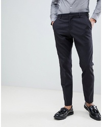 Selected Homme Suit Trouser In Slim Fit With Micro Grid Detail