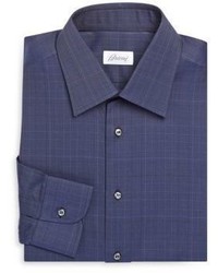 Brioni Checkered Dress Shirt
