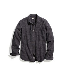Marine Layer Classic Fit Balboa Check Flannel Button Up Shirt