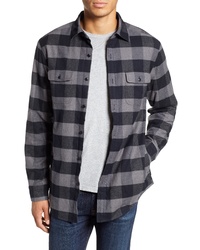 Vineyard Vines Deepwood Regular Fit Lined Flannel Shirt Jacket