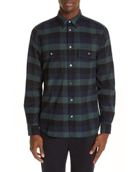 Norse Projects Villads Check Brushed Flannel Shirt