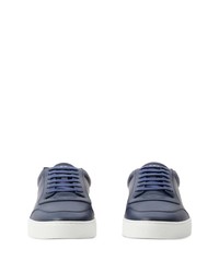 Burberry Checked Leather Sneakers