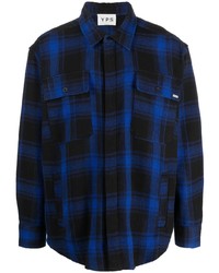 YOUNG POETS Check Button Up Cotton Shirt