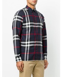 Burberry Check Cotton Flannel Shirt