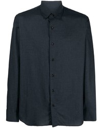 Brioni Check Pattern Cotton Shirt